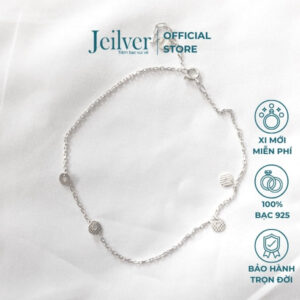 Lắc chân bạc nữ hòa quyện tình yêu – Jeilver LC09
