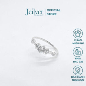 Nhẫn bạc nữ Snow Princess – Jeilver N22