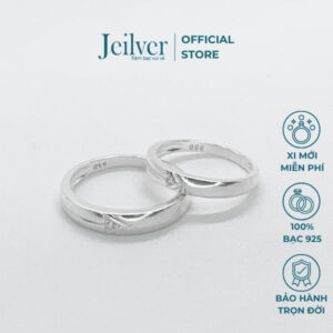 Nhẫn đôi bạc Love Arrows – Jeilver NĐ16