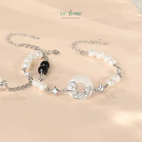 Vòng Tay Ngọc Bích Trắng Vòng Tay Ngọc Bích Trắng