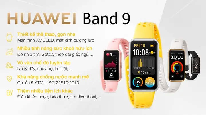 Vòng Tay Sức Khỏe Huawei