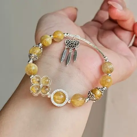 Vòng Tay Thạch Anh Tóc Vòng Tay Thạch Anh Tóc